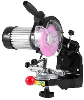Affûteuse De Chaîne De Scie Électrique 230 W, 3000 Tr/min, Affûteuse De Chaîne De Scie À Chaîne En Aluminium, Polisseuse D'angle Réglable Portable,Dureté élevée