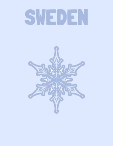 Travel Photo Album - Sweden: A Beautiful Scrapbook with Blank Pages for Your Travel Memories