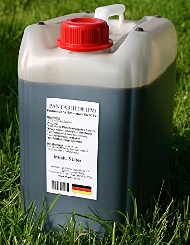 Fließmittel 5 L – Betonverflüssiger - Plastifizierer - PANTARHIT
