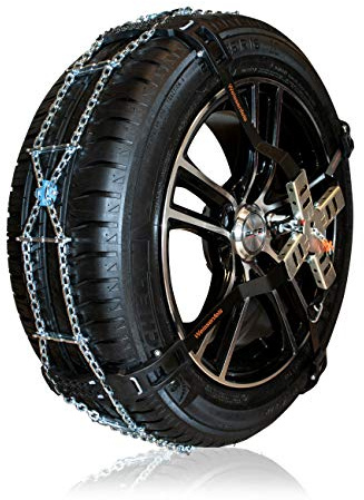 Weissenfels Automatika N890 Schneeketten, zugelassen, 1 Paar – empfohlen für mittlere und große Autos, SUV und Crossover, NM91N890STD