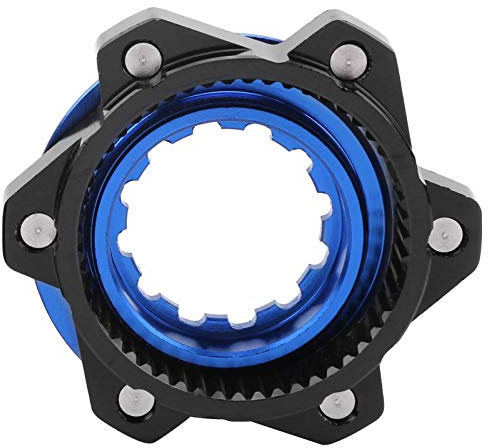 Center Lock Adapter, Ultraleichter Aluminium-Bremsrotoradapter für Center Lock Naben, kompatibel mit 6-Schrauben-Rotoren, für Trek, Stadt-Rad, Mountainbike und Wochenendausflüge