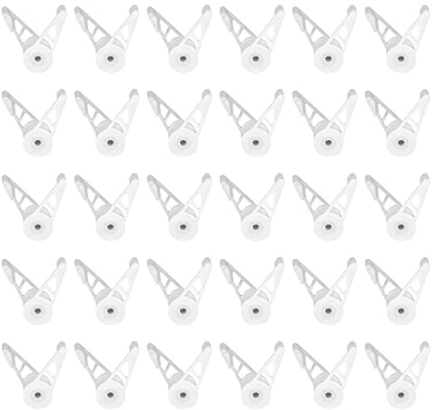 Fencelly 30 Stück 360 Grad Verstellbarer Pflanzenbieger Pflanzentrainer Clips Pflanze Stem Trainer Clips Pflanze Zweige Bender Pflanzen Niedrige Belastung Training Kontrolle von