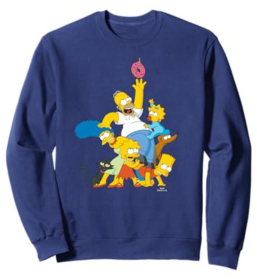 The Simpsons Family Donut Reach Sudadera