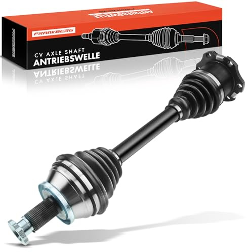 Frankberg Antriebswelle Achswelle Vorderachse Links 6Q0407271BE | Schaltgetriebe; Kompatibel mit Polo 9A 9N, R.o.o.m.s.t.e.r 5J7, Polo Stufenheck 9A2 9A4 9A6 9N2, Fabia I 6Y2, Fabia II 542