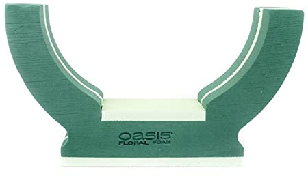 Flowerbox Oasis Steckschaum Deco Halbring 57cm Steckmasse Steckschwamm