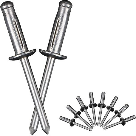 Rivetti ciechi in alluminio 4,8 mm x 16 mm, rivetti a cupola, rivetti ciechi