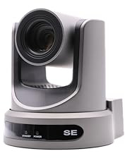 PTZOptics Move SE 30x 1080p Full HD Advanced PTZ Auto-Tracking Pan Tilt Zoom Camera for Live Streaming and Video Production (Gray)