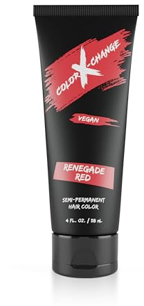 Color X-Change Semi-Permanent Hair Color - Renegade Red - Vegan, PPD & Ammonia-Free