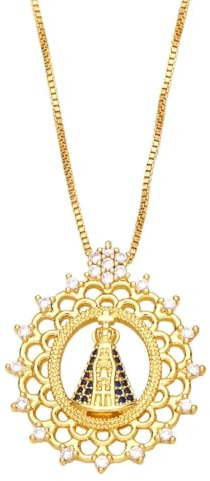 Collar Colgante Cadena Hombre Mujer Joyas Necklace Collar para Mujer B156-A