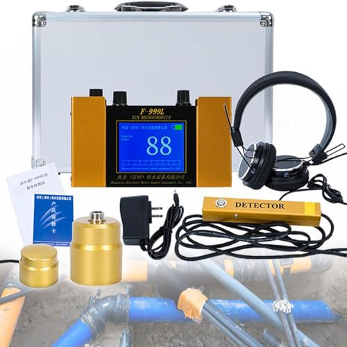 Detector De Fugas De Agua En Tuberías, Detector De Fugas De Agua, Localizador De Fugas, Detector De Fugas De Agua Subterránea, Equipo Detector De Fugas De Agua