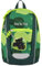 Step by Step Rucksack-Set KIGA MINI „Little Wild Cat Chiko“, grau-grün, ergonomischer Rucksack mit höhenverstellbaren Brustgurt für die Kleinsten, für Kindergarten & Kita, ab 12 M+, für Jungen 6l