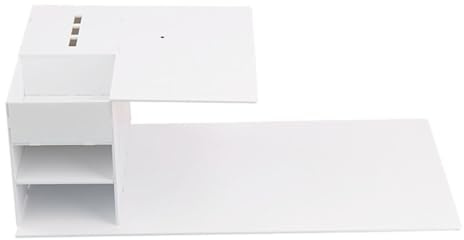 HOMOCONO Wimpernverpflanzungskonsole aus Acryl mit Kissenablage und Werkzeughalter Organizer für Wimpernverlängerungen im Schönheitssalon