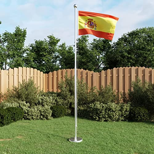 Bandiera Spagna 90x150 cm in Poliestere 100% 68D con Anelli Ottone per Giardino