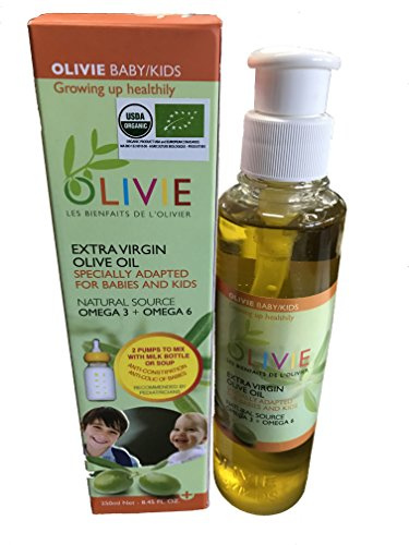 Extra Virgin Olive Oil for Baby&Kids, Kosher +P, Organic