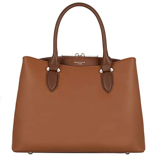David Jones - Damen Handtasche Elegante - Frauen Henkeltasche Mittelgroß PU Leder - Umhängetasche Shopper Tote Bag Viele Fächer Taschen - Crossbody Bag - Mode Stilvoll Arbeit Trendy Alltags