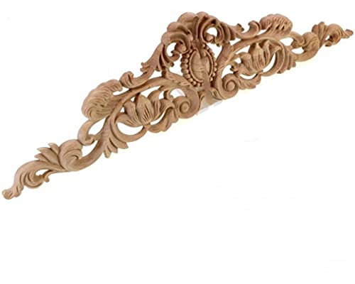 Eck-Aufkleber, Holzapplikation, Rahmen, Wand, Tür, Holzschnitzerei, Figuren, Vintage, Heimdekoration, Zubehör, Möbel D