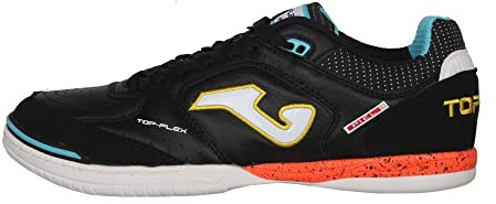 Joma Top Flex 2301 IN TOPS2301IN, Mens Indoor Football Trainers, Black, 44 EU