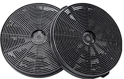GASLAND CF177 - Filtro de carbón activo (2) para campanas extractoras GASLAND (Ø176,7 mm) AR60WS AR60BS PR60SS TR60SS
