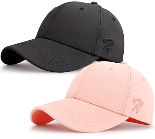HASAGEI Baseball Cap Herren Damen 100% Baumwolle Basecap Verstellbar | Einheitsgröße, Reine Farbe Sonnenschutz Cap Unisex Baseballkappe für Freizeit Outdoor Tennis Golf Reisen Geschenkidee