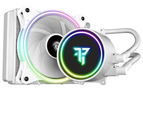Tempest Liquid Cooler 120 RGB, Refrigeración Líquida PC, 120mm, Silenciosa, Color Blanco