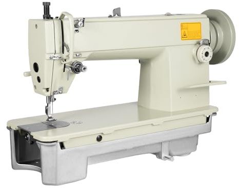 HOARLICN Industrielle Nähmaschine, Leder Nähmaschine Heavy Duty Lockstitch Dicke Material Sticker 29kg Industrielle Nähmaschine Eignen Sich Zum Nähen Von Hemden, Anzügen