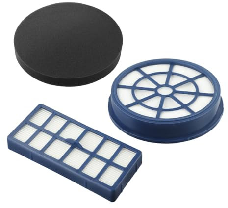 Washable Reusable Vacuum Filter, Replacement Filters Set of 3 Pack for Hoover Breeze Vacuum Cleaner Spare Parts, Replacement Part No. U81-35601724