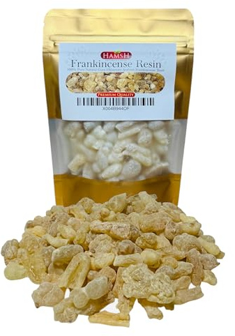 Premium Frankincense Resin 4 oz – 100% Pure Natural Aromatic Gum Tears | Arabian Olibanum Incense for Bakhoor