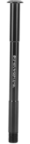 Tissting Fahrrad-Steckachse, 12 mm M12 x 1,0/1,5/1,75 Gewinde, Steckachse, Aluminiumlegierung, Schnellspanner, Vorder- und Hintergabel, Steckachsadapter