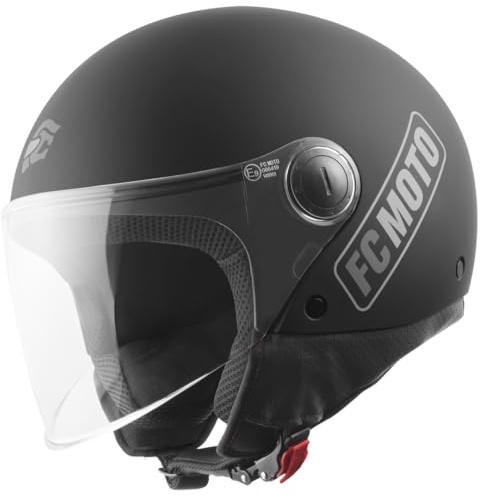 FC-Moto Square-RS Jethjälm, schwarz matt/grau, S