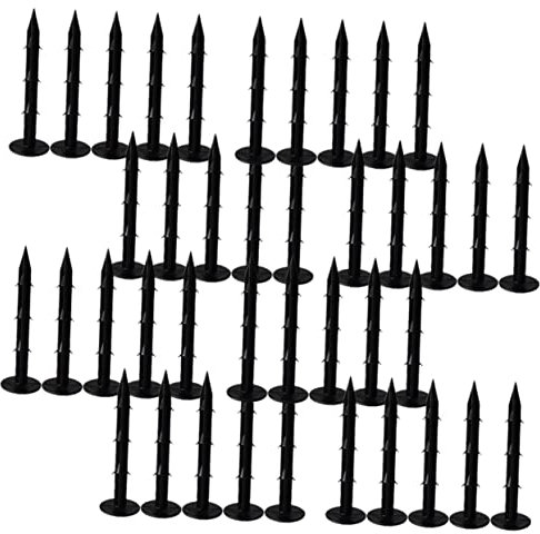 YARNOW 100 Pz Picchetto Di Plastica Da Giardino Ancoraggio Bastoncini Da Giardino Picchetti Per Prato Pali Per Da Esterno Per Piante Recinzione Del Giardino Da