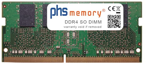 PHS-memory 4GB RAM módulo Compatible con Synology DiskStation DS224+ DDR4 SO DIMM 2666MHz PC4-21300S