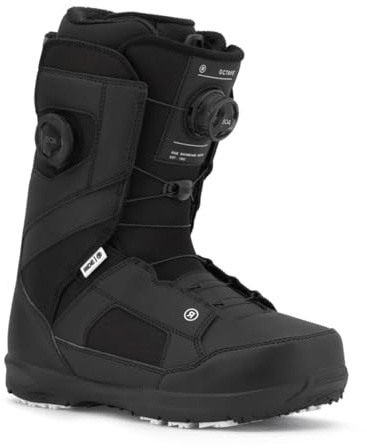 Ride Octave Mens Snowboard Boots, Black, 10.5