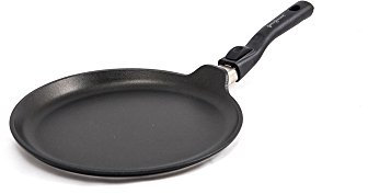 Gerti Gundel da cucina Padella per crepes (Maniglia rimovibile) – L' originale dal 1972, adatto ai fornelli a induzione, 28 cm