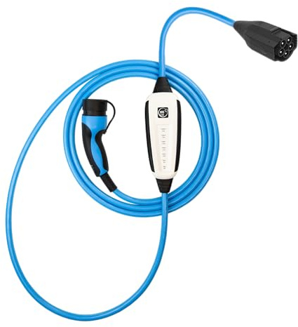 NRGkick Pure 32 A, 10 m, WiFi BLE, Stazioni di Ricarica per Veicoli elettrici, Ricarica fotovoltaica Guidata Inclusa