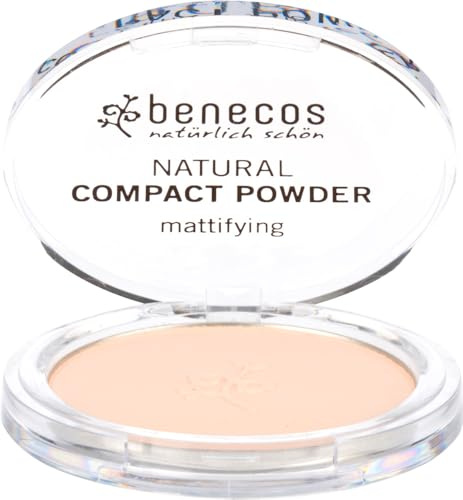 benecos Compact Powder porcelain 2 x 9 g