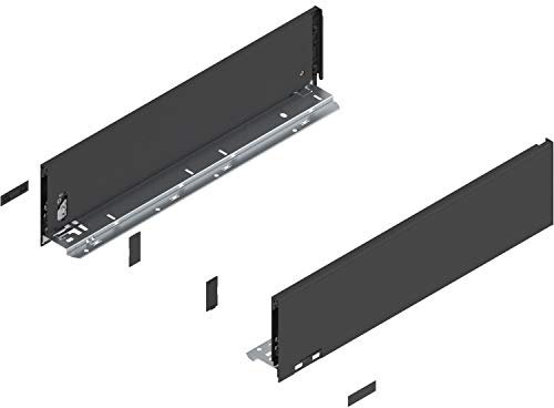 Blum Legrabox pure H K Schubladenschienen Set | 1 Paar, 70kg 500mm | Tip On Vollauszug, inox