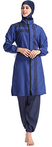 ShuoBeiter Bescheidene muslimische Badebekleidung für Mädchen Mädchen Full Cover Islamic Hijab Sportswear Anzug Burkini