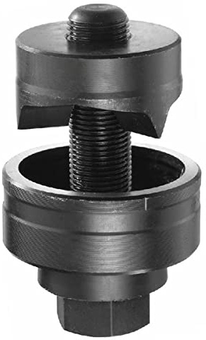 SagaSave Lochstanzer 27,5 mm für Blech, Metall, Sechseck-Lochschneider für Spüle, Stahlplatte, Edelstahl, Metall