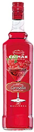 6 × Schnapp Antonio Nadal Caimán jarabe Grosella sin alcohol (Caja de 6 Botellas de 1 L)