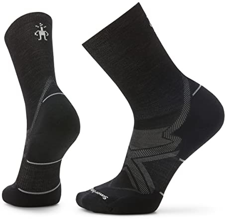 Smartwool Men's Run Cold Weather Targeted Cushion Crew Black L