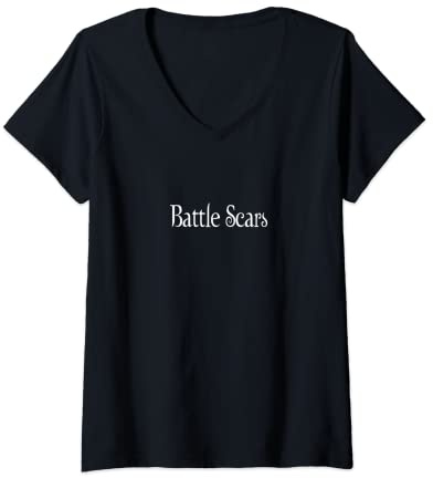 Womens Battle Scars | Forks Washington | La Push Baby V-Neck T-Shirt