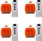 Interruttore Tapparelle WiFi, con Telecomandi RF e Modulo Ricevitore, Controllo Tapparelle Elettriche per Tende e Persiane, 433MHz Modulo Comando Timer, Smart Life Dispositivi (4)