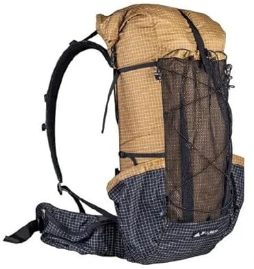 Acqorad 3F UL GEAR QiDian Pro UL 46+10L Rucksack Outdoor Klettern Tasche Camping Wandern Taschen UHMWPE Ultraleicht, GRAU, Unisex, Leichtgewichtig (Khaki)