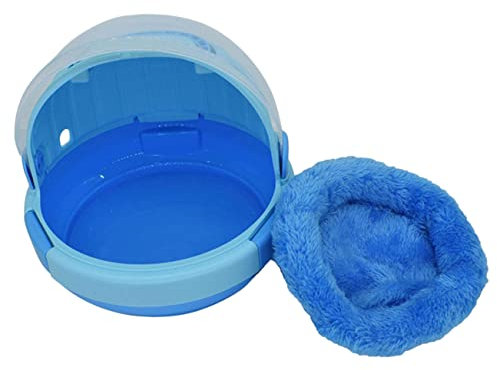 WOONEKY Cage Tragbarer Handheld Vogelträger Für Papageien Und Sittiche Leichte Transportbox Mit Atmungsaktivem Design Für Einkaufen Und Tierarztbesuche