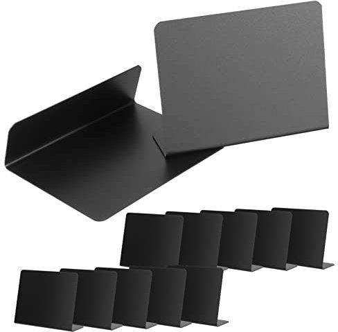 Gogogmee 12stücke Mini-kreidetafel-schild Für Lebensmittel Kleine Tafeln Zum Schreiben Message Board Tischtafel Memoboard Löschbar Wiederverwendbar Leicht Zu Reinigen