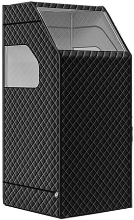 ABJGHYUT Coffret de Sauna Portable pour la Maison, Tente de Sauna à Vapeur personnelle avec cuiseur Vapeur 1000 W 2,6 L, télécommande, Chaise Pliante, hammam intérieur pour Tout Le Corps,Noir