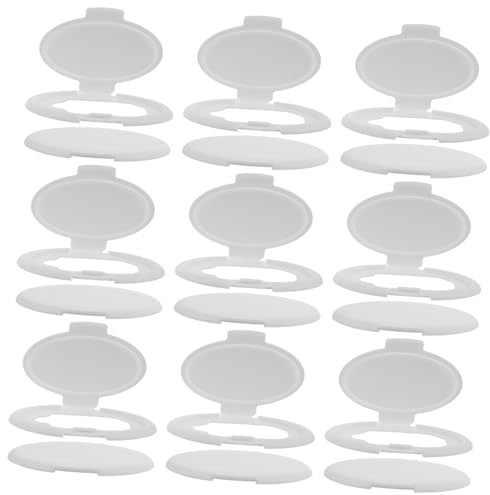 WOFASHPURET 50pezzi Ribaltabile Per Salviette Umidificate Per Ragazza Riutilizzabile Per Scatole Di Fazzoletti Sostitutivo Per Custodie Da Design Ribalta Per Uso in Bagno Viaggio Aperto