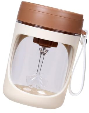 XITEA Rechargeable Electric Coffee Mixer Cup With Lanyard & Spoon PC Auto Stirring For Travel Office Home Camping Coffee Mixing Container