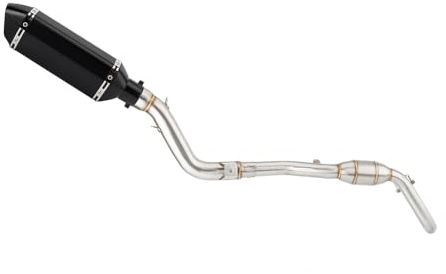 Per Honda CRF300L Rally 2021-2024 CRF 300 L Slip-on Terminali di scarico dell'intestazione Tubo Collegamento collettori di Scarico Moto Terminali di scarico Silenziatori terminali (G)