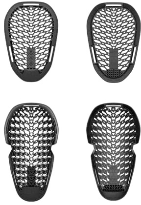 CTBQiTom CE Level 2 Knie- & Hüftprotektoren für Motorradhosen & Jeans | CE Level 2, Ersatzpolster für Motorradhosen & Jeans, Knie- & Hüftschutz, abnehmbar & waschbar